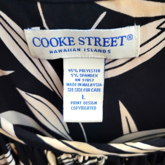 Cooke Street Hawiian Islands Beautiful Tropical Dress Large - Picture 4 of 4